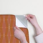 Product Image 4 for Nicole Miller Hard Edge Ogee Clay Peel & Stick Wallpaper from Graham & Brown