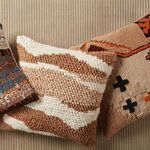 Product Image 1 for Hasani Indoor/ Outdoor Tan/ White Abstract Pillow from Jaipur 