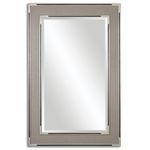 Product Image 1 for Uttermost Alfred Oversized Gray Tan Mirror from Uttermost