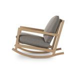 Product Image 16 for AikenVenao Charcoal Teak Outdoor Rocking Chair from Four Hands