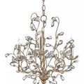 Product Image 1 for Crystal Bud Chandelier Silver Granello from Currey & Company
