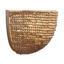 Product Image 3 for Barnacle Beaded Demi Lune Sconce from Jamie Young