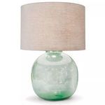 Seeded Recycled Glass Table Lamp image 1