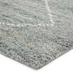 Product Image 2 for Renee Hand Knotted Geometric Light Blue/ Ivory Area Rug from Jaipur 