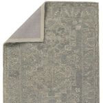 Product Image 1 for Keller Handmade Medallion Gray/ Cream Rug from Jaipur 