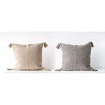 Product Image 1 for Aubrey Brown & Black Striped Pillow With Tassels (Set Of 2 Colors) from Creative Co-Op
