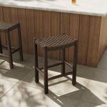 Product Image 14 for Savio Outdoor Bar + Counter Stool - Dark Textured Woven from Four Hands