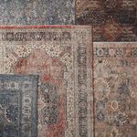 Product Image 1 for Temple Medallion Gray/ Red Rug from Jaipur