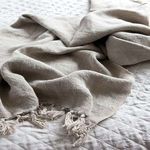 Product Image 3 for Montauk Linen Throw Blanket - Natural from Pom Pom at Home