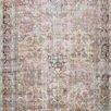 Adrian Sunset Charcoal traditional area rug with warm muted tones and vintage-inspired pattern in rectangular shape