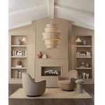 Product Image 4 for Phebe Large Rattan Chandelier from Currey & Company