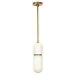Product Image 1 for Salon Stone Pendant - Natural Stone & Brass from Regina Andrew Design