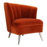 Product Image 4 for Layan Accent Chair - Orange from Moe's