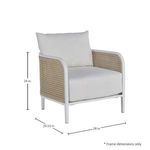 Product Image 5 for Havana Chalk/Natural Resin Lounge Chair from Summer Classics
