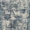 Austen Natural Ocean Rug with abstract mottled pattern in blue, gray, and cream tones