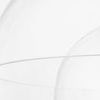 Macro detail of thin clear glass edge on the dome shade showing smooth curvature