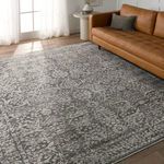 Product Image 5 for Elvira Modern Floral Gray/ Cream Rug - 5'3" x 7'6" from Jaipur 
