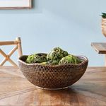 Product Image 2 for Burma Rattan Scalloped Edge Bowl from Napa Home And Garden