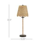 Product Image 9 for Annabelle Natural Hyacinth Table Lamp from Currey & Company