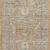 Repeat of narrow runner Rosemarie Gold/Sand rug image showing full length vertical view