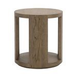 Product Image 3 for Collins Round Sable Oak End Table from Essentials for Living