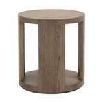 Product Image 1 for Collins Round Sable Oak End Table from Essentials for Living