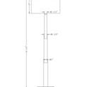 Product Image 1 for Hailey Floor Lamp from FlowDecor