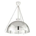 Product Image 1 for Levette 1-Light Large Aged Silver Pendant Light from Hudson Valley