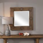 Product Image 2 for Traveler Geometric Square Mirror from Uttermost