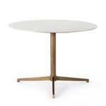 Helen Round Bistro Table Polished White image 2