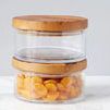 Product Image 1 for Natural Wood Top Canister, Medium  from etúHOME