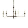 Product Image 7 for Nottaway Chandelier Pyrite Bronze from Currey & Company