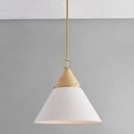 Product Image 3 for Mica 1-Light Modern Coastal Rope-Wrapped Large Pendant from Mitzi