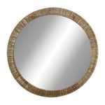 Product Image 3 for Douli Jute Natural Round Mirror from BIDKHome