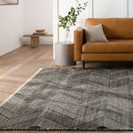 Product Image 1 for Galexia Handmade Tribal Black/ Cream Area Rug from Jaipur 