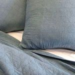Product Image 2 for Huntington Cotton King Coverlet - Dusty Blue from Pom Pom at Home