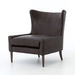 Product Image 5 for Marlow Wing Chair - Vintage Black from Four Hands