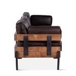 Product Image 1 for Chiavari Mocha Brown Leather Sofa from World Interiors