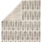 Detailed close-up of rug edge showing thick hand-knotted weave and pattern clarity