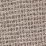 Close-up showing corner seam and fabric texture on rectangular ottoman