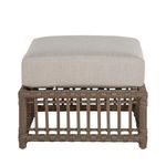 Product Image 11 for Newport Burlap Woven Ottoman from Summer Classics