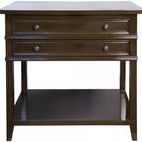 Product Image 1 for Qs Colonial 2 Drawer Side Table from Noir