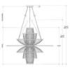 Product Image 15 for Benjiro Dark Brown Wrought Iron Chandelier from Currey & Company