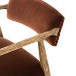 Product Image 1 for Tyler Burnt Auburn Velvet Arm Chair  from Four Hands