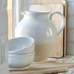 Product Image 2 for Fattoria Ceramic Stoneware Round Pitcher from Casafina
