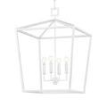 Product Image 16 for Denison Large White Wrought Iron Chandelier from Currey & Company