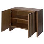 Product Image 8 for Finley Fluted Two Door Brown Sugar Oak Cabinet from Jamie Young