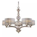 Product Image 1 for Alexis 5 Light Chandelier In Antique Silver from Elk Lighting