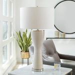 Product Image 5 for Amphora Off-White Glaze Table Lamp from Uttermost