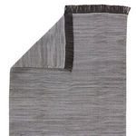 Product Image 1 for Savvy Indoor/ Outdoor Solid Gray/ Black Rug from Jaipur 